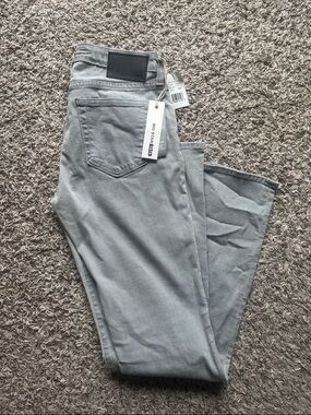 Big Star Light Gray Straight Jeans